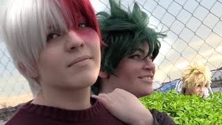 Were All Losing It  TodoBakuDeku  Cosplay OUTING  My Hero Academia Cosplay [upl. by Lanita]