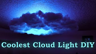 Coolest Cloud Light DIY With Unique Storm Effects Option [upl. by Suiratnauq]