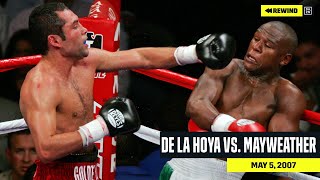 FULL FIGHT  Oscar De La Hoya vs Floyd Mayweather DAZN REWIND [upl. by Austina]