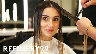 I Tried Getting A Modern Mullet  Hair Me Out  Refinery29 [upl. by Kirschner]