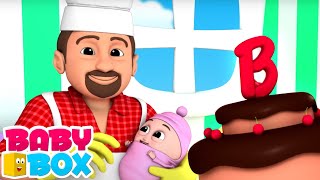 Pat A Cake  Cake Song  Nursery Rhymes and Kids Songs  Children Rhymes with Baby Box [upl. by Alaj]