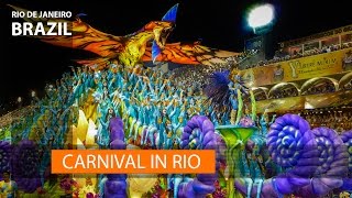 Brazil Carnival The Rio de Janeiro parade in 1 minute [upl. by Nnaaras]