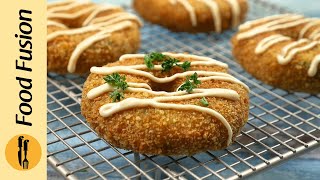 Crispy Potato Donuts Recipe By Food Fusion Ramzan Special Recipe [upl. by Kirad]