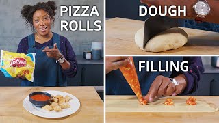 How a Master Chef Recreates Totino’s Pizza Rolls — Plateworthy [upl. by Niowtna]