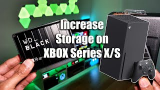 HOW TO Increase Xbox Series XS Storage using External Hard Disk [upl. by Dibru533]