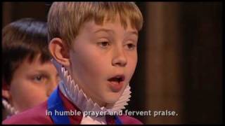 O Thou Who Camest From Above  Rochester Cathedral Choir [upl. by Atnahc789]