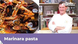 MARINARA PASTA Pasta with seafood Italian recipe [upl. by Gupta]