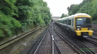 Tonbridge to Clapham Junction via Catford — Hastings DEMU cab ride [upl. by Neeroc]