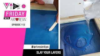 How Do You Pour Multiple Resin Layers [upl. by Hsak]