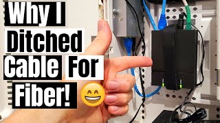 HOME FIBER OPTIC INTERNET INSTALLATION  HOW TO [upl. by Notsrik]