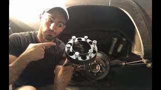 How To Install Wheel Spacers  Adapters The Correct Way   JN53 [upl. by Namdor]