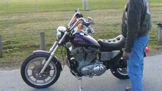 1988 HARLEY DAVIDSON XLH 883 SPORTSTER [upl. by Pufahl308]