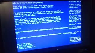 DVD SCREENSAVER HITS CORNER HAS BSOD [upl. by Eppie]