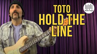 Toto  Hold The Line  Guitar Lesson  How To Play [upl. by Htiek]