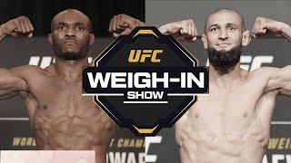 UFC 294 Live WeighIn Show [upl. by Yahsal769]