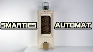 Smartiesautomat aus Holz basteln [upl. by Sapphera]