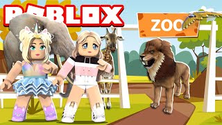 ISY und RONJA gründen einen BABY TIER ZOO  Roblox [upl. by Nattie593]