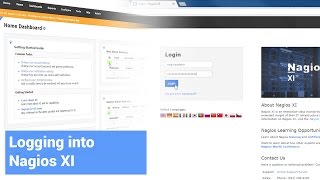 Logging into Nagios XI [upl. by Florine]