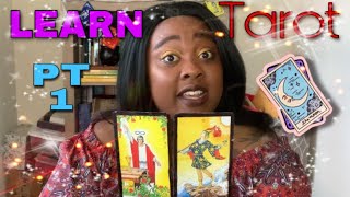 Learning Tarot For Beginners Major Arcana PART 1 [upl. by Akirea538]