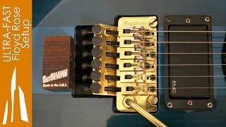 Floating Tremolo Setup in 10 Minutes [upl. by Dione]