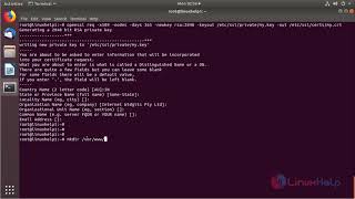 Installation SSL Certificate on UbuntuLinuxmintDebian to Secure Apache [upl. by Lehcsreh612]