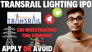 Transrail Lighting IPO Review [upl. by Kaycee]