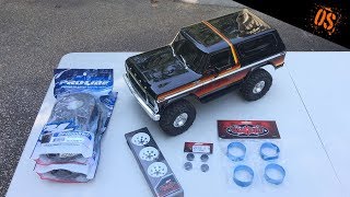 How To Mount ProLine Krawlers on RC4WD Beadlock White Wagon Wheels [upl. by Arondell]