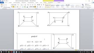 Teoría de Grafos Grafos Isomorfos Ejercicio Resuelto 1 [upl. by Earlie810]