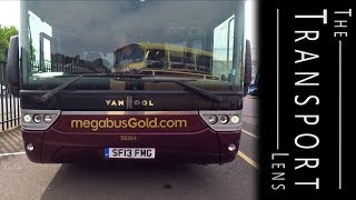 A Look Around A Megabus Gold Sleeper  Carlisle Open Day May 2017 [upl. by Manvel]