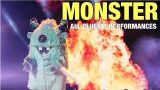 The Masked Singer Monster All Clues Performances amp Reveal [upl. by Dellora689]