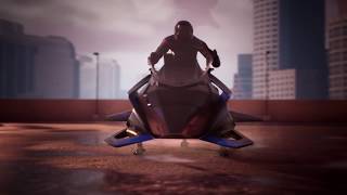 Introducing our flying Motorcycle THE SPEEDER [upl. by Seavir888]