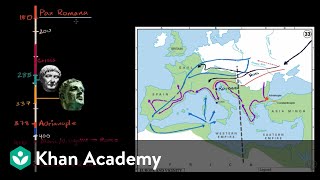 Fall of the Roman Empire  World History  Khan Academy [upl. by Finnigan]