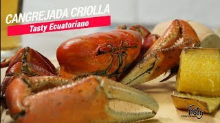 CANGREJOS CRIOLLO ECUATORIANOS RECETA DELICIOSA GUAYACA [upl. by Winshell]