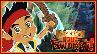 Jake And The Neverland Pirates Quest For the Four Swords  Disney Junior App Game [upl. by Bond346]