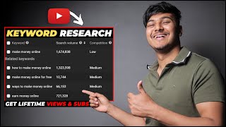 How To Do Keyword Research For YouTube Videos 2025 UPDATED  YouTube Keyword Research HINDI [upl. by Deach]