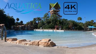 SeaWorld Aquatica Orlando 2020 4K Walkthrough Tour  Orlando Florida Water Park Tour 60fps [upl. by Rod997]