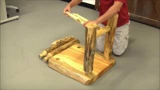 Easy DIY Log Furniture Tools [upl. by Derna]