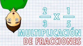 MULTIPLICACION DE FRACCIONES Super facil [upl. by Dorraj]