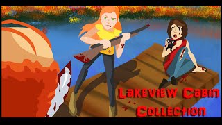 Lakeview Cabin Collection 100 Walkthrough Good Ending Save the EVERYBODY survive at the end [upl. by Laeynad]