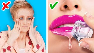 COOL BEAUTY HACKS YOU NEED TO TRY  Genius Girly Tricks by 123 Go Gold [upl. by Nicolle]