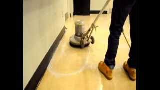 How to Strip amp Refinish Vinyl Tile Floors [upl. by Bobbi]