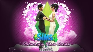 The Sims 4 Romantic Slow Dancing MOD [upl. by Drahnreb]