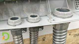 Flexible Metal Conduit to Protect Inverter Wires [upl. by Jerrilee948]