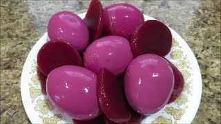 pickled eggs with beets recipe [upl. by Anerak]