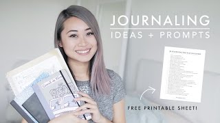 How to Journal  30 Journaling Prompts for Self Discovery [upl. by Lawan]