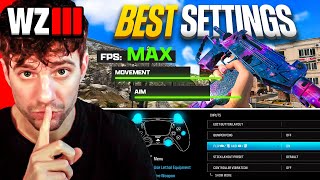 The BEST Warzone 3 Settings For MAX FPS Aim amp Movement [upl. by Hatnamas]