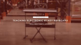 Assembly Teaching Electronic 61Key Keyboard SKY2954 SKY3160 [upl. by Adnolahs]