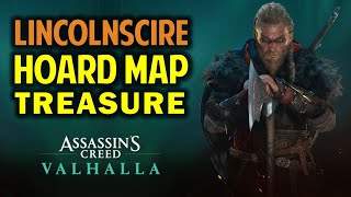 Lincolnscire Treasure Hoard Map Location amp Solution  Assassins Creed Valhalla [upl. by Irdua684]