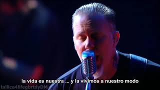 METALLICA  Nothing Else Matters HD español traducida subtitulado [upl. by Simaj751]