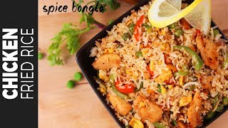 রেস্টুরেন্ট স্টাইল চিকেন ফ্রাইড রাইস  Chicken Fried Rice  Bangladeshi Fried Rice Recipe [upl. by Geilich579]